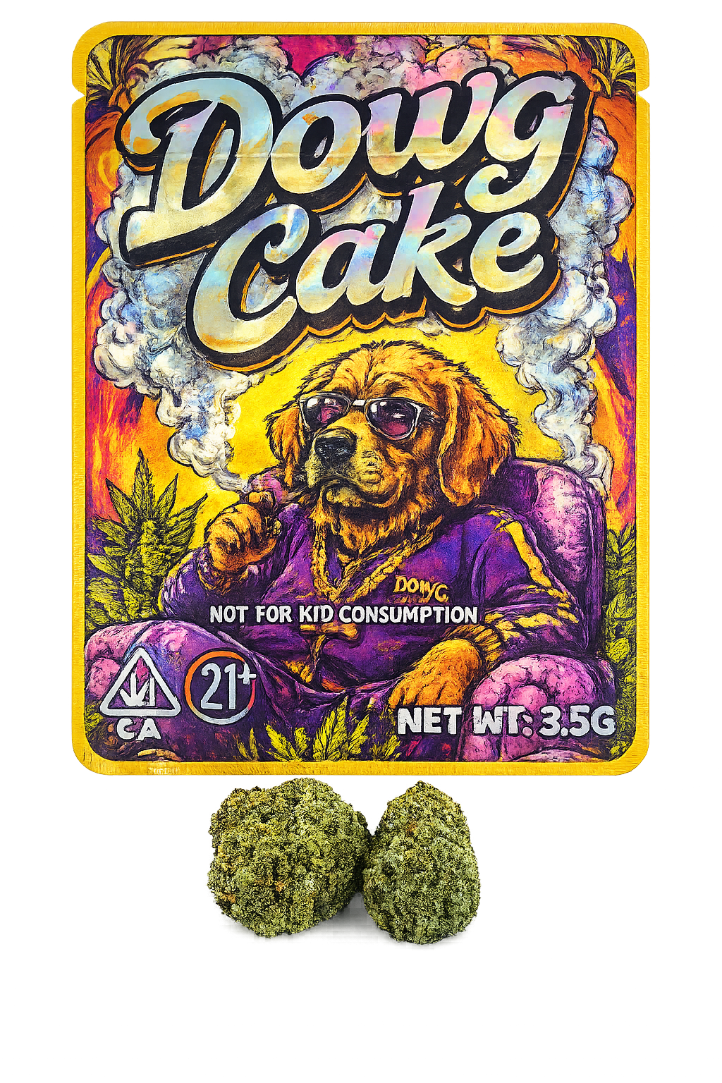 Dowg Cake – Cali Flower