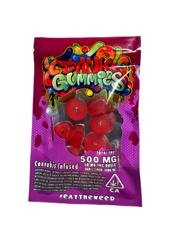 Raspberry – Premium DANK Gummies