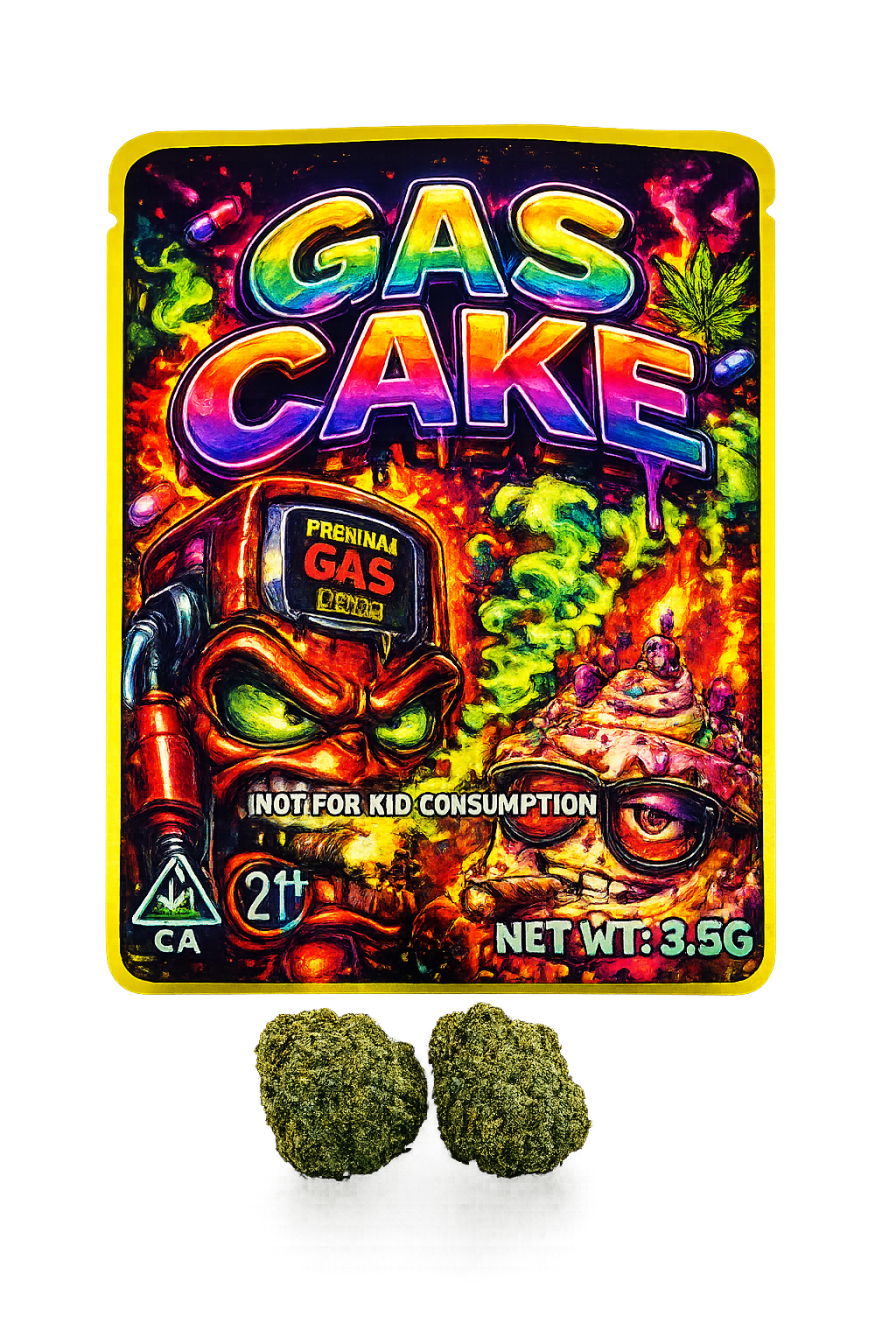 Gas Cake – Cali Flower